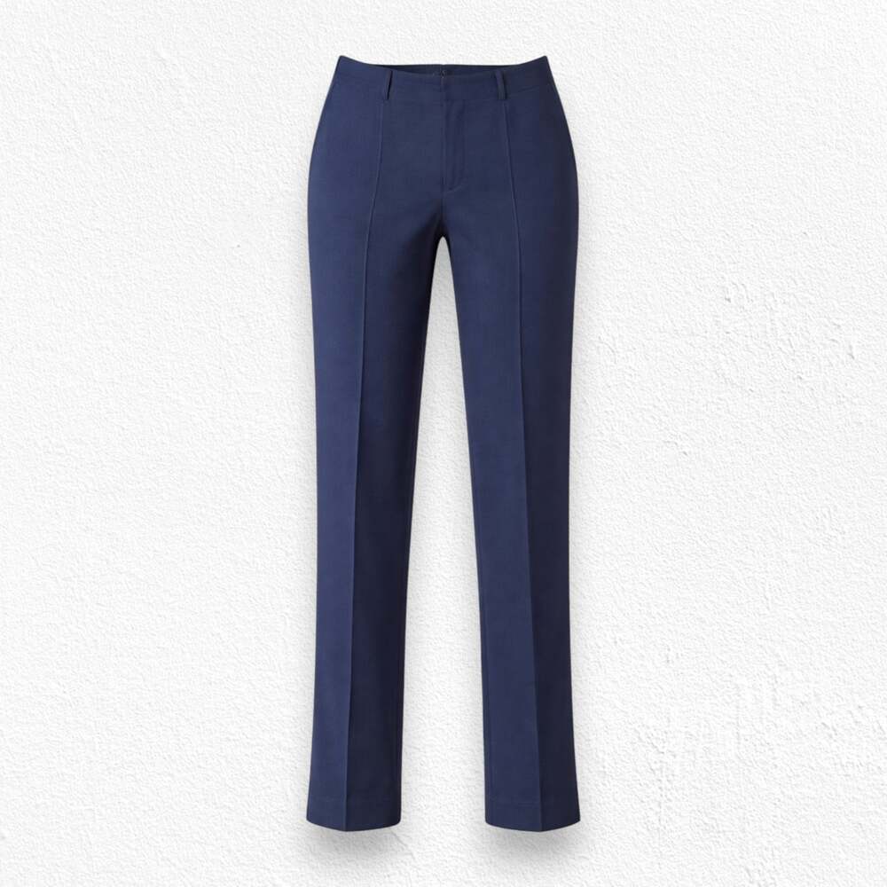 Lilly Pulitzer Navy Blue Travel Pants Ponte Knit Slim Straight Pants Size Small